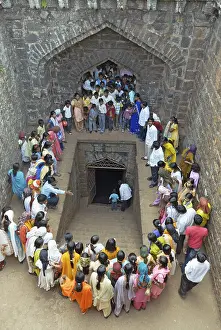 Category Historic EN Prints: Visitors panhala fort, Kolhapur