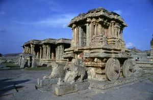 The Vittala Temple, built in the early 16th century