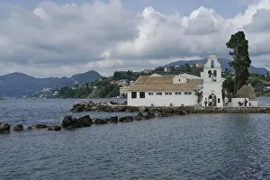Vlacherna Monastery, Kanoni, Mediterranean