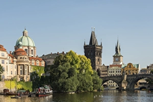 Vltava, Church of St. Francis Seraph dome