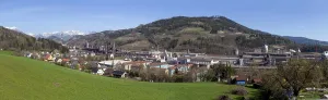 Voestalpine steelworks in the Donawitz district