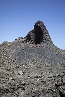 Volcanic crater in Timanfaya National Park