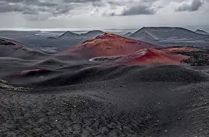 Volcanic landscape of the Fire Mountains