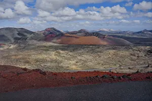 Volcanic landscape of the Fire Mountains