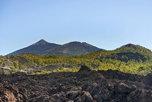 Volcanic landscape, Volcano Pico del Teide