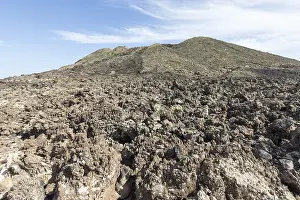 Volcano Colorado with solidified lava flow