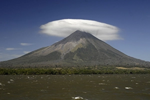 Category Mountain Landscapes Prints: Volcano Mt. Concepcion, Isla de Ometepe