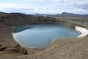 Volcano, Viti, crater lake, Maar