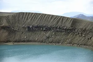 Volcano, Viti, crater lake, Maar