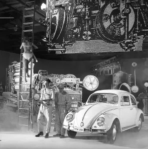 Volkswagen Type 1. Classic car model from the German car manufacturer Volkswagen