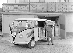Volkswagen Type 2 T1. The first generation Volkswagen car models in the Transporter family