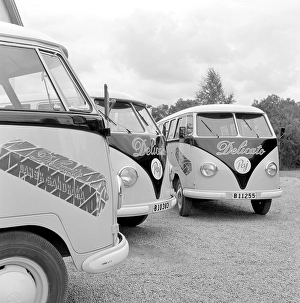 Volkswagen Type 2 T1. The first generation Volkswagen car models in the Transporter family