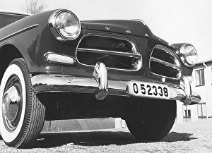 Volvo Amazon. a passenger car from Volvo that was launched for dealers in Skoevde on 3 August 1956