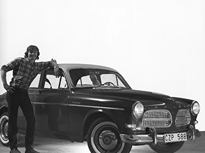 Volvo Amazon. a passenger car from Volvo that was launched for dealers in Skoevde on 3 August 1956
