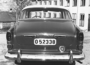 Volvo Amazon. a passenger car from Volvo that was launched for dealers in Skoevde on 3 August 1956