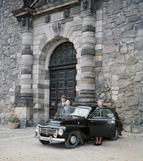 Volvo car in the 1950s