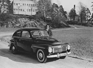 Volvo car in the 1950s