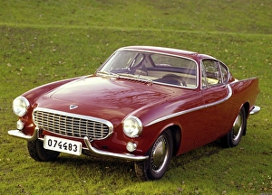 Volvo P1800. A sports car manufactured by Volvo Cars wtih production start 1961 and ending 1973