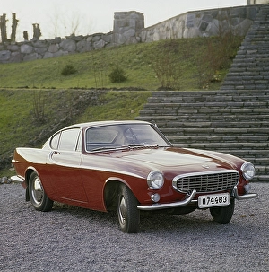 Volvo P1800. A sports car manufactured by Volvo Cars wtih production start 1961 and ending 1973. Styling was by swedish designer Pelle Pettersson. The car was indroduced at the Geneva Motor Show in 1961