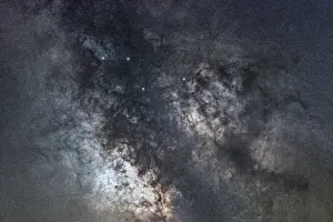 Vulpecula star constellation, Night sky