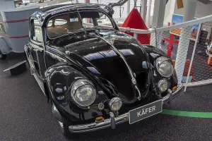 VW Beetle from 1952, interior view