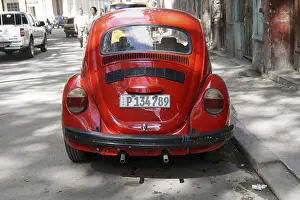 Vw Beetle classic car, Havana, Cuba