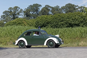 VW Beetle police car, 1967 model