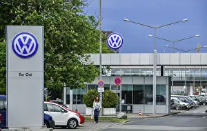 VW Tor Ost, Wolfsburg, Lower Saxony, Germany