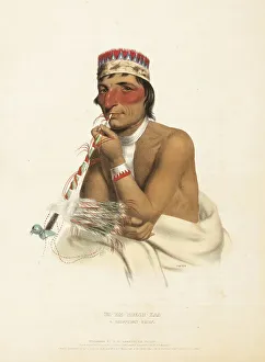 Wa-Em-Boesh-Kaa. A Chippeway Chief (1838)
