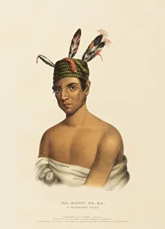 Wa-Kawn-Ha-Ka, A Winnebago Chief (1841)