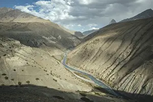 Category Mountain Landscapes Prints: Wachandarja River, Canyon, Broghil Pass