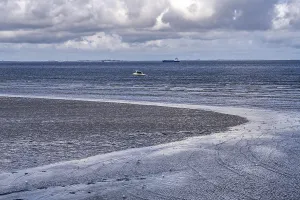 Wadden Sea between the Dutch coast near Eemshaven and the German North Sea island of Borkum