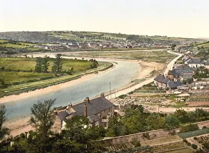 Wadebridge and River Camel, town in the north of the English county of Cornwall