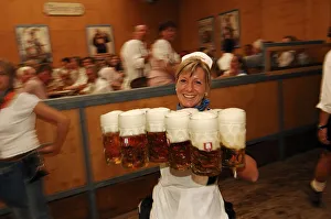 Waitress, Wiesn, October fest, Munich