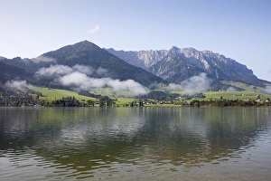 Category Mountain Landscapes Prints: Walchsee, Zahmer Kaiser, Kaiserwinkl