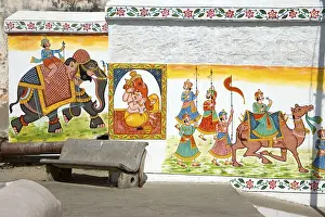 Wall painting, India