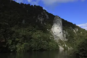 Wallachia, statue of the Dacian king Decebalus
