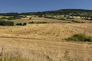 Wallenberg landscape shot with fields