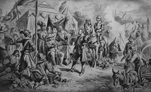 Wallenstein's Camp, historical illustration