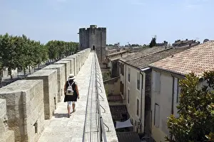On the walls of Aigues Mortes