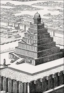 The Walls of Babylon and the Temple of Babel