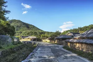 Wanggok historical folk village located in Goseong