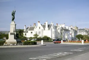 War memorial, Road of Remembrance, Folkestone, Kent, England, United Kingdom, early 1960s, Europe