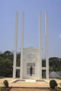 The War memorial with statue of Joan of Arc