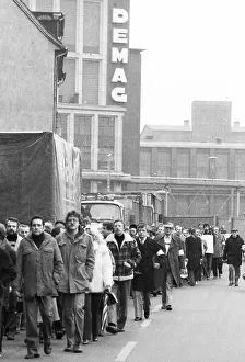 Warning strike and demonstration by IG Metall in the collective bargaining dispute on 9