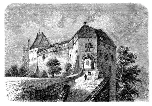 Wartburg Castle in the 18th century