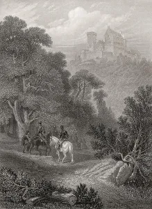 Wartburg castle, Eisenach, Thuringia