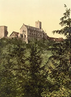 The Wartburg in Eisenach, Thuringia, c