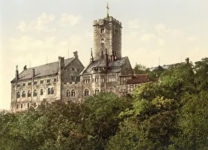 The Wartburg in Eisenach, Thuringia, c
