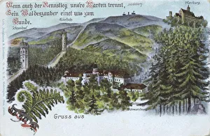 Wartburg, Eisenach, Thuringia, Germany